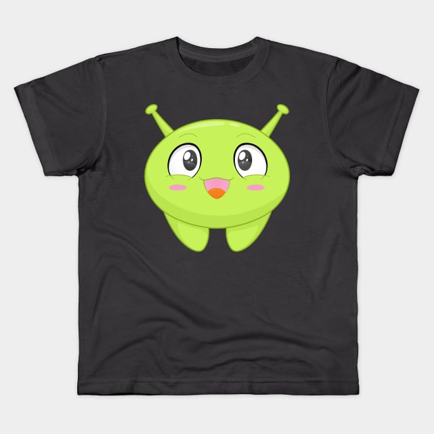 Mooncake Kids T-Shirt by RaspberryStudios